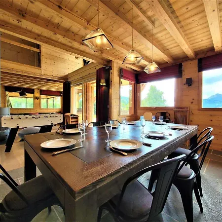 Chalet Superbe Avec Piscine Et Hammam A 50m Des Pistes - Fr-1-598-27