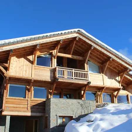 Chalet Superbe Avec Piscine Et Hammam A 50m Des Pistes - Fr-1-598-27 *